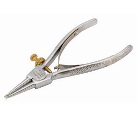 Alicates para arandelas exteriores con mordazas rectas y acabado cromado | 2464